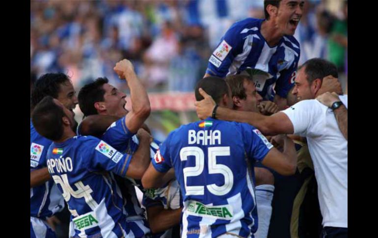 Málaga buscará un tercer triunfo seguido, tras ganar al Zaragoza y en Getafe. ESPECIAL  /