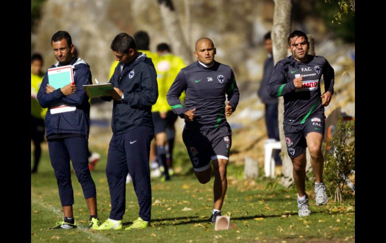 Los Rayados del Monterrey se preparan para tener el mejor resultado. MEXSPORT  /