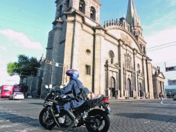 El patrullaje en el Centro de la ciudad y las calles solas fue el principal síntoma de que el viernes fue diferente a otros.  /