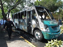 El primer bloqueo ocurrió en el cruce de las avenidas Enrique Díaz de León y Maestros en Guadalajara.  /