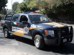 Elementos de la Policía de Zapopan se hicieron cargo de los hechos. ARCHIVO  /