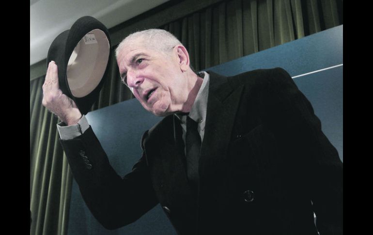 Leonard Cohen ha sido merecedor del Premio Príncipe de Asturias de las Letras en 2011. ESPECIAL  /