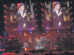 Bublé llevó a la Ciudad de México su ''Crazy love tour''. NTX  /