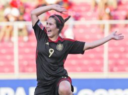 Tanya Samarzich hizo el tercer gol para el Tricolor en Panamá. AP  /