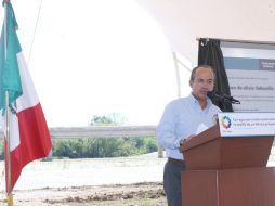 El Presidente Felipe Calderón Hinojosa ratificó este martes que su sexenio es ya el de la infraestructura. ARCHIVO  /