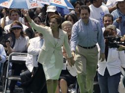 Los priistas alegan irregularidades en el acto de toma de protesta de Josefina Vázquez Mota como candidata presidencial. ARCHIVO  /