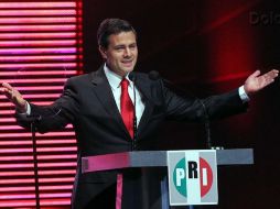 Enrique Peña Nieto registrará su candidatura por el Partido Revolucionario Institucional este 15 de marzo. ARCHIVO  /