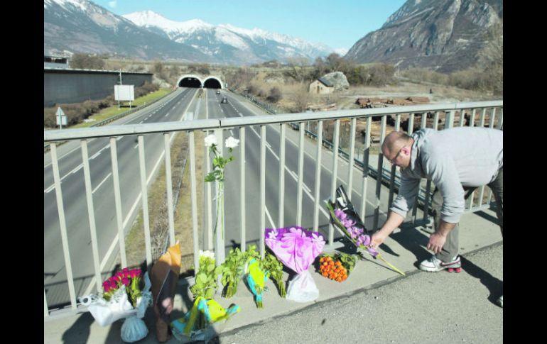 La noticia del accidente ha causado conmoción en todos los rincones de Suiza. EFE  /