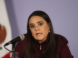 La coordinadora de Comunicación Social y vocera del Gobierno Federal, Alejandra Sota. NOTIMEX  /