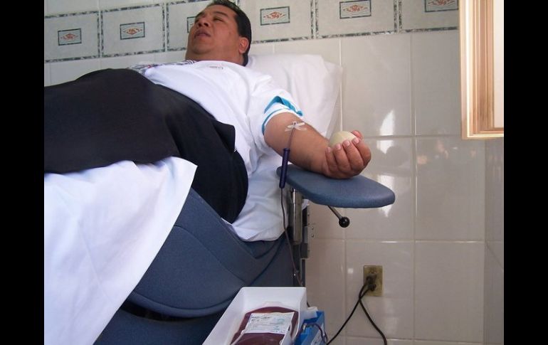 De las donaciones de sangre que se dan en toda la Entidad, el 7.4% son de forma altruista. ARCHIVO  /