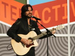 Juanes parece tener las energías renovadas por el resultado de su disco ''Unplugged''. AP  /