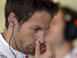 Jenson Button puso el ejemplo en la primera práctica en Melbourne. REUTERS  /