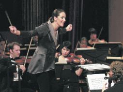 Alondra de la Parra es fundadora de la Orquesta de las Américas.  /