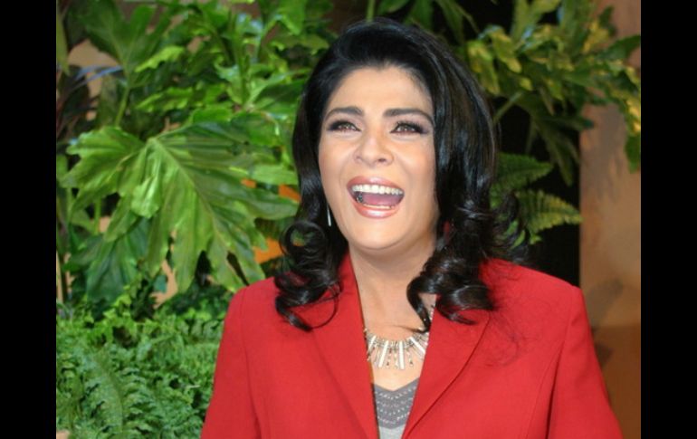 Victoria Ruffo fue pareja sentimental de Eugenio Derbez. EFE  /