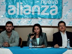 'Vamos por una nueva alianza, sin divisiones', dijo Martínez Valdivia en su presentación. ESPECIAL  /