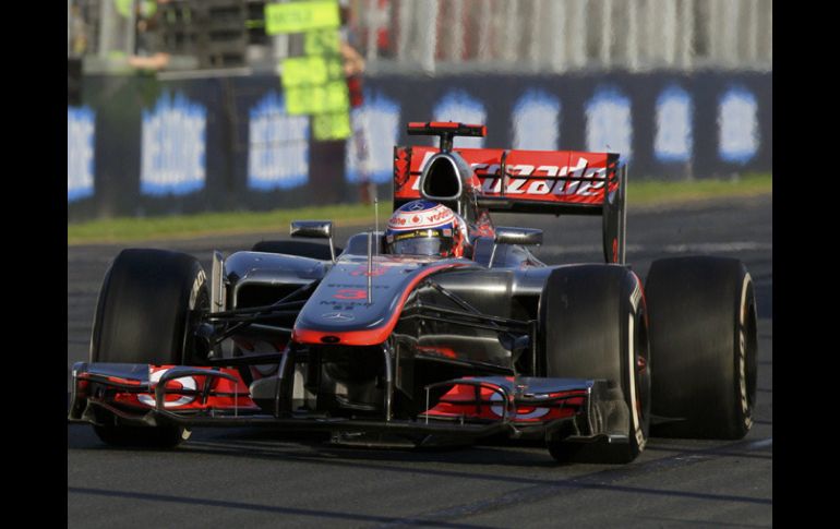 El piloto británico Jenson Button dominó de principio a fin el Gran Premio de Australia. REUTERS  /