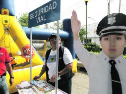 La jornada “Vialidad Cercana” se llevó a cabo en la calle Teherán, entre Esteban Alatorre y Federación.  /