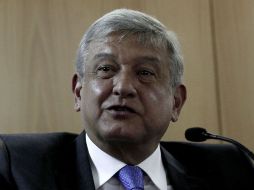 Andrés Manuel López Obrador, sostiene que de ganar la elección, hará respetar la Constitución. ARCHIVO  /