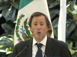 El consumo local y las exportaciones, estimularán progreso económico, comentó José Antonio Meade. ARCHIVO  /