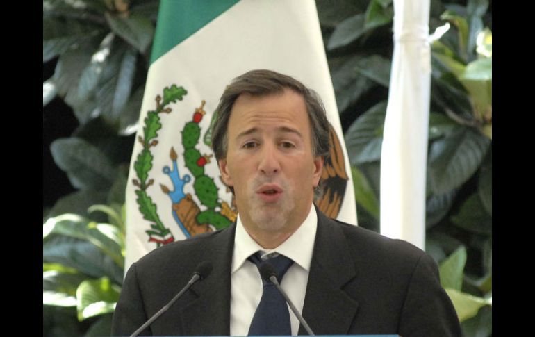 El consumo local y las exportaciones, estimularán progreso económico, comentó José Antonio Meade. ARCHIVO  /