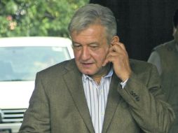 Andrés Manuel López Obrador asegura que no buscará una segunda expropiación, sino que se cumpla la ley. NTX  /