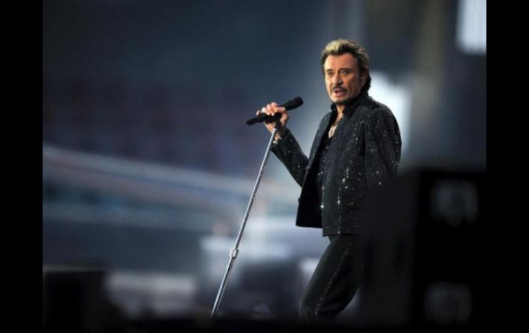 Johnny Hallyday es un artista que agradece la adopción de la ley. EFE  /