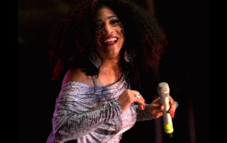 Lissete Morales, vocalista de Celia Cruz All Stars.  /