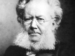 Henrik Ibsen, candidato al Nobel de Literatura en 1903, nació el 20 de marzo de 1828. ARCHIVO  /