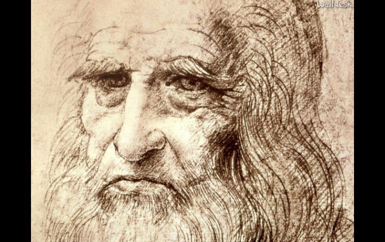 El ''Autorretrato'' de Leonardo Da Vinci de 1515 permanecerá dos años en la biblioteca de Turín para su restauración . ESPECIAL  /