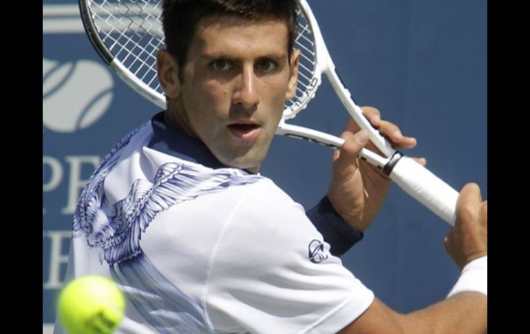 Djokovic compartirá cancha con tenistas reconocidos como Rafael Nadal y Pablo Andújar en el torneo de Miami. ESPECIAL  /