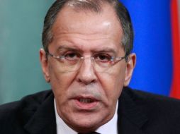 El canciller ruso, Serguei Lavrov, rechazó que la declaración adquiera la forma de un ultimátum al régimen sirio. ARCHIVO  /