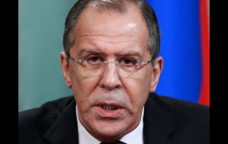 El canciller ruso, Serguei Lavrov, rechazó que la declaración adquiera la forma de un ultimátum al régimen sirio. ARCHIVO  /