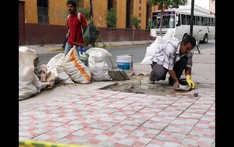 Para las calles del Centro Histórico que ya fueron remodeladas se considerará solamente la rehabilitación de banquetas.ARCHIVO  /