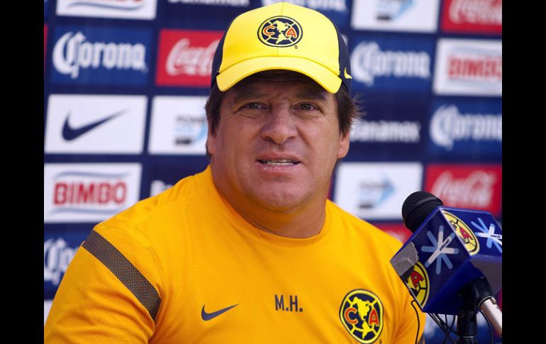 Miguel Herrera espera más pruebas de exigencia para el América. MEXSPORT  /