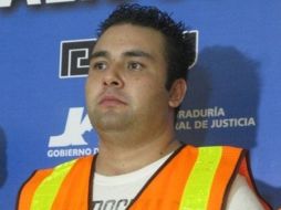 Francisco Daniel Yeme Gómez alias''El Pacorro'', de 23 años fue consignado por la PGJEJ.ARCHIVO  /