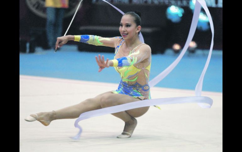 La gimnasta tapatía tendrá tres compromisos fuertes en los siguientes meses.  /