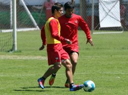 Entrenamiento de los Diablos del Toluca. En la imagen el jugador Isaac Brizuela. EL UNIVERSAL  /