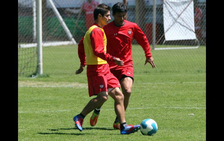 Entrenamiento de los Diablos del Toluca. En la imagen el jugador Isaac Brizuela. EL UNIVERSAL  /