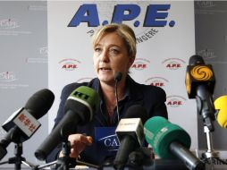 Marine Le Pen, tercera en las encuestas, dijo que Francia debe ''eliminar'' la amenaza islámica. REUTERS  /