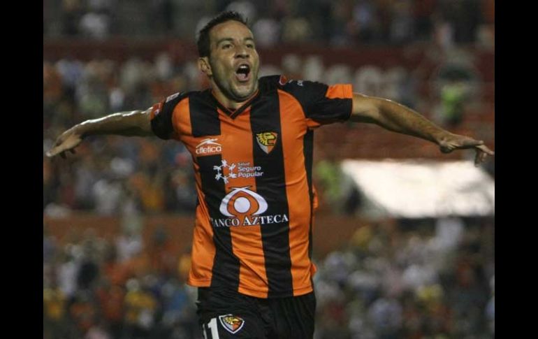 Luis Gabriel Rey fue el hombre clave de Jaguares con dos goles. MEXSPORT  /