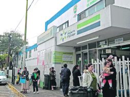 Entrada del Hospital General de Zapopan, en remodelación desde marzo de 2011.  /