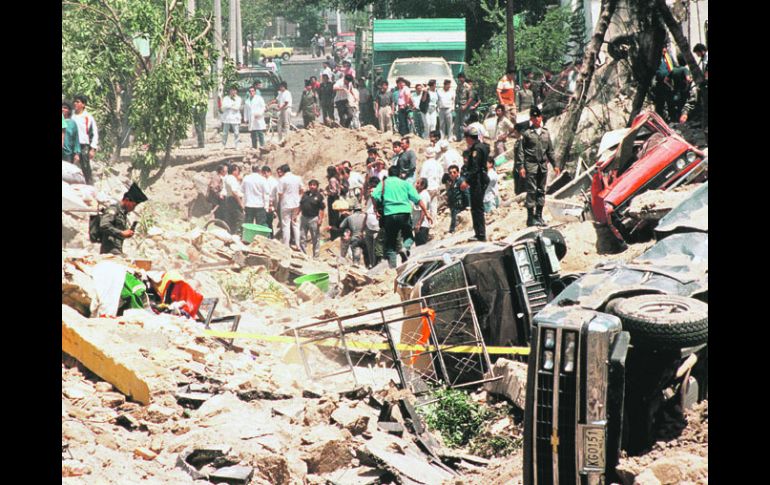 El próximo 22 de abril se cumplen 20 años de las explosiones en el Sector Reforma.  /