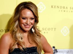 Con gran orgullo Hilary Duff comunica el nacimiento de su primogénito. ARCHIVO  /