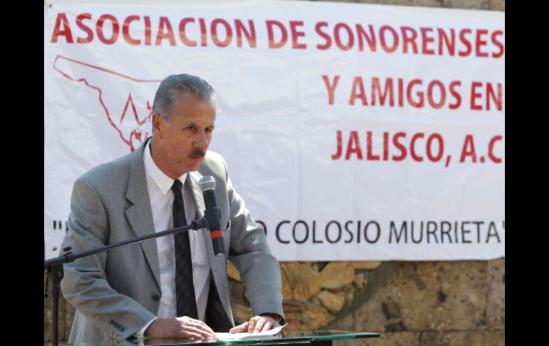 Estuvo presente Rey David Angulo, presidente de La Asociación Sonoreses y Amigos de Jalisco.  /