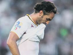 Juan Carlos Leaño, capitán de Tecos, triste por la derrota de su equipo. MEXSPORT  /