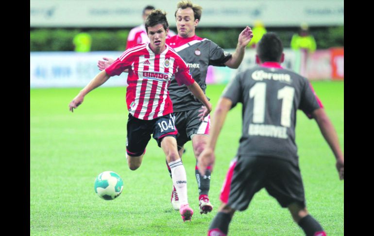 El rojiblanco Carlos Fierro brindó su mejor actuación desde que debutó en la Primera División.  /