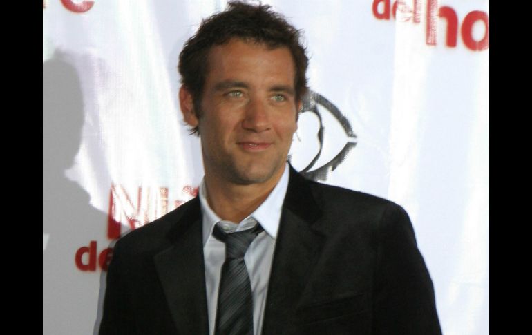 El actor británico Clive Owen está en el Festival de Cine de la Riviera Maya. EL UNIVERSAL  /