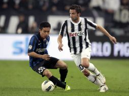 Alessandro del Piero fue el hombre clave de la Juventus en el partido. REUTERS  /