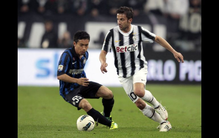 Alessandro del Piero fue el hombre clave de la Juventus en el partido. REUTERS  /