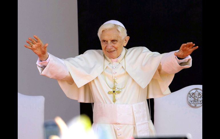 El Papa Benedicto XVI, se despidió de los fieles mexicanos, concluyendo así su visita a México. NOTIMEX  /